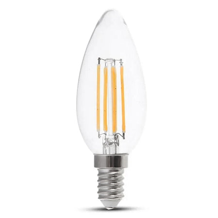 Bec E14 Cu Filament Led 4w 4000k