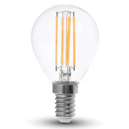 Bec E14 P45 Cu Filament Led 6w