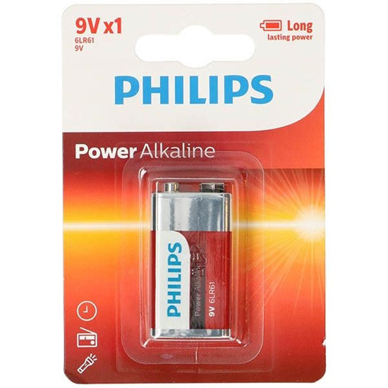 Baterie Power Alkaline 9v Blister 1 Buc Philips