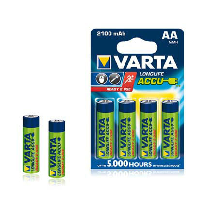 Acumulatori Aa 2100mah Blister 4 Buc Varta