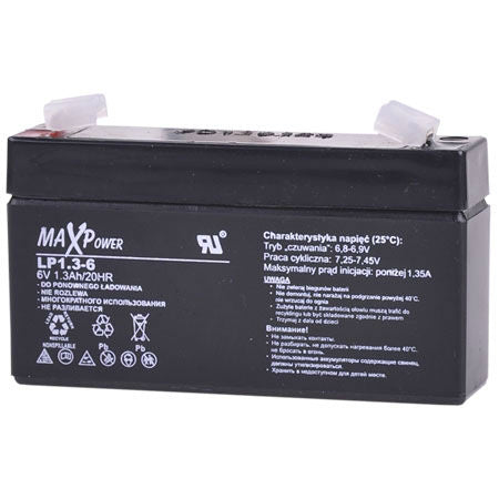 Acumulator Stationar Sla 6v 1.3ah Maxpower