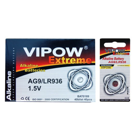 Baterie Vipow Extreme Ag9 1 Buc/Blister