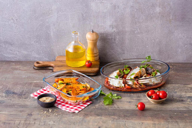 Vas termorezistent din sticlă Ocuisine Glassware Range pentru cuptor