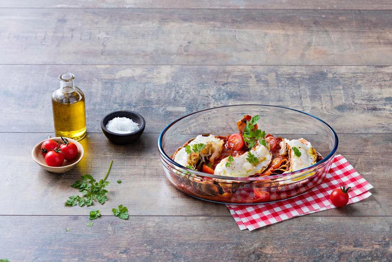 Vas termorezistent din sticlă Ocuisine Glassware Range pentru cuptor