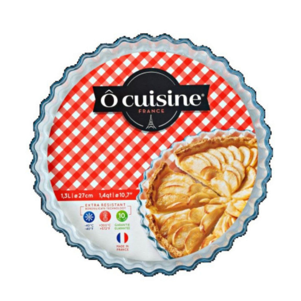 Vase termorezistente Ocuisine din sticlă pentru gătit la cuptor, diverse forme și capacități Rotund