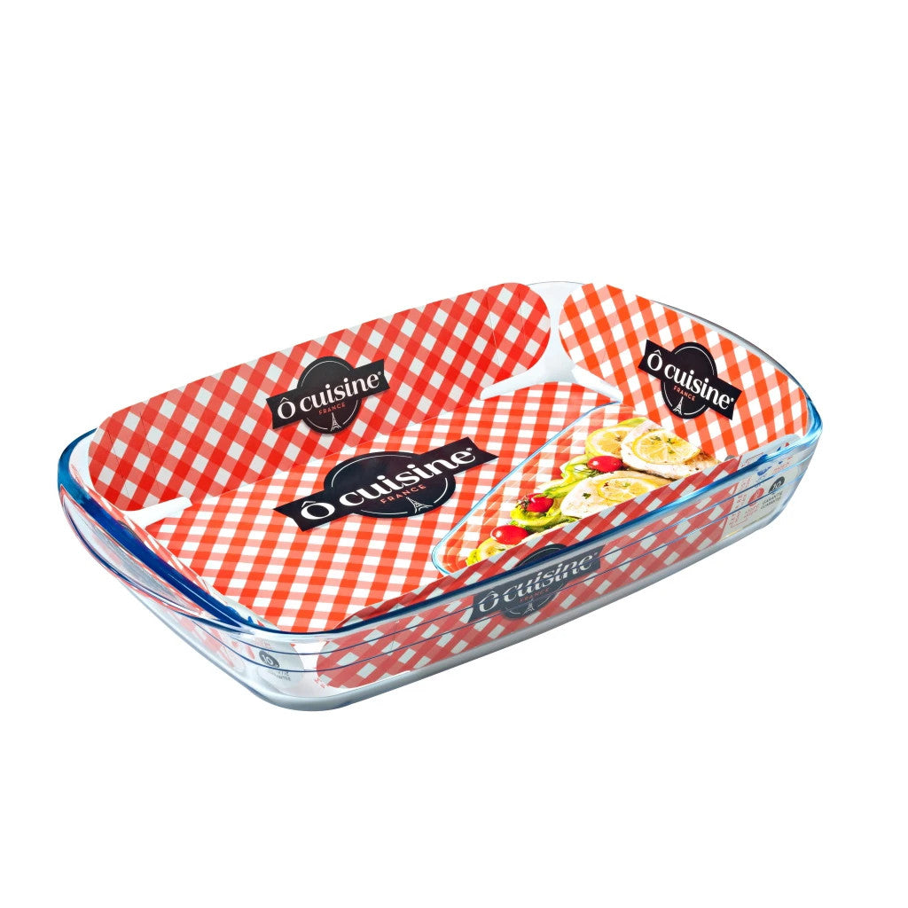 Vas termorezistent din sticlă Ocuisine Glassware Range pentru cuptor