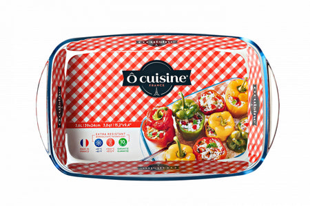 Vas termorezistent din sticlă Ocuisine Glassware Range pentru cuptor
