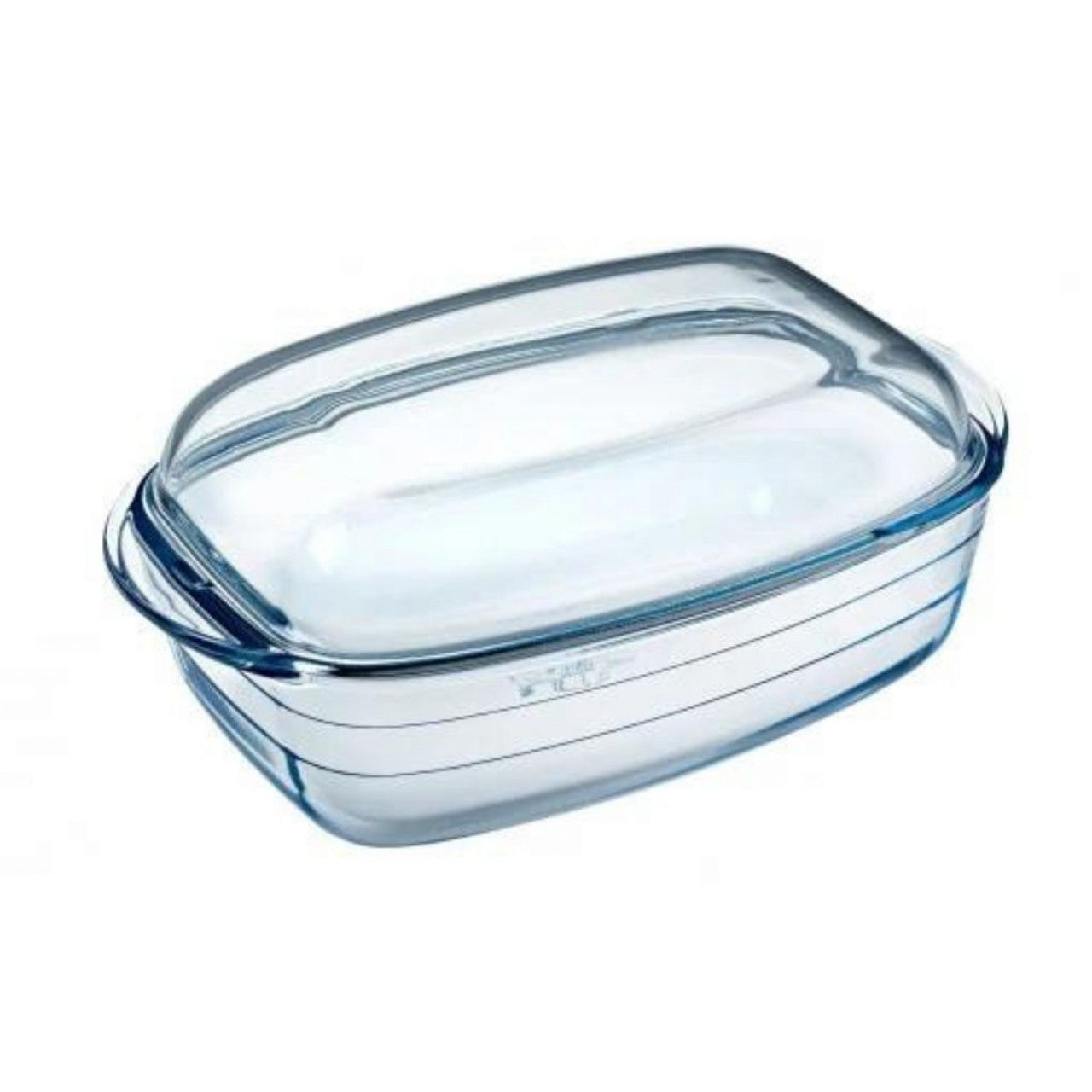 Vas termorezistent cu capac Ocuisine, Glassware Range, sticlă rezistentă