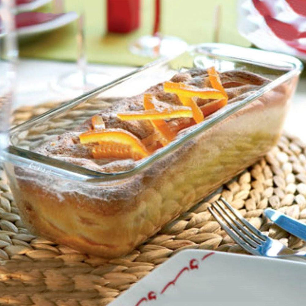 Vas termorezistent pentru copt cozonac 28 × 12 × 7 cm, 1.5 L OCUISINE 40617