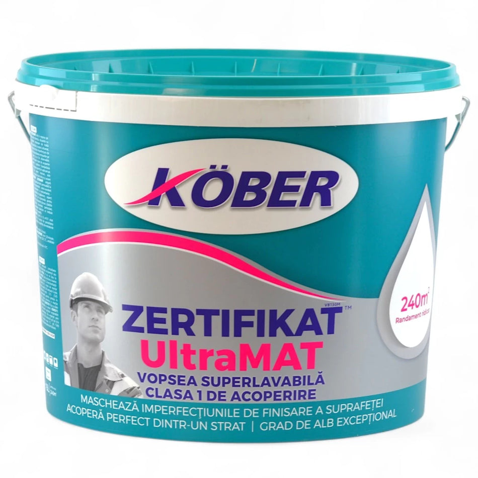 Vopsea Lavabila Zertifikat Ultramat 15 L