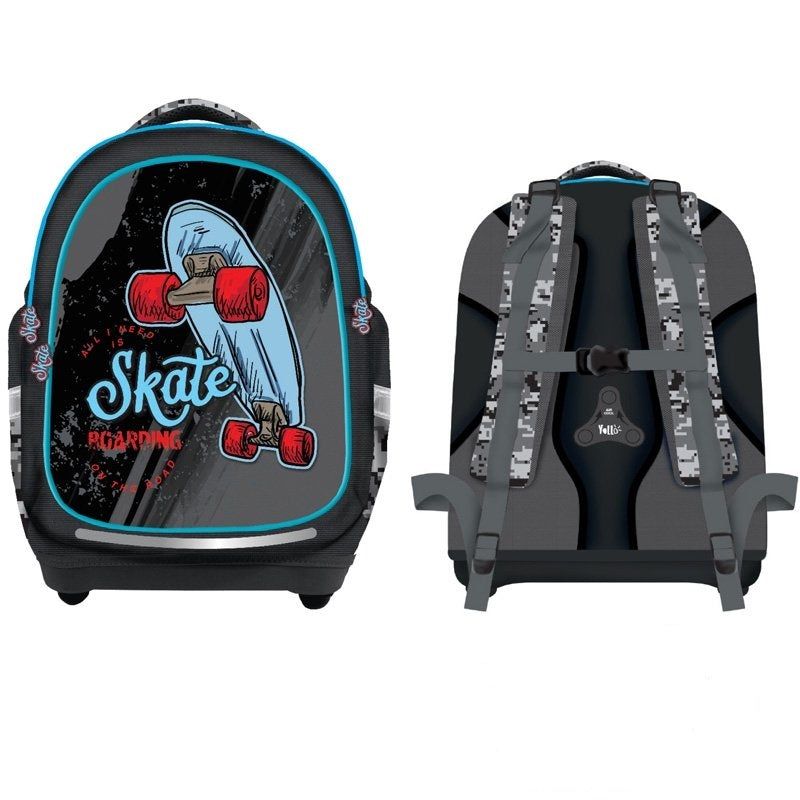 Ghiozdan Anatomic Skateboard, 38 Cm Yl007 S-Cool