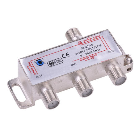 Splitter 3 Cai Power Pass 5-2450 Mhz Zla0636pp